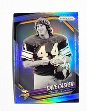 Dave Casper ~ 2025 Panini Prizm ~ Silver Prizm #256