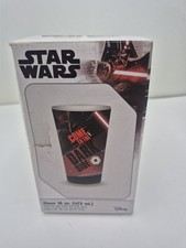 Disney Star Wars 16oz Pint Drinking Glass Collectible Gift Boxed (box Damaged)