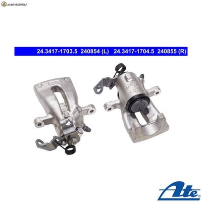 BREMSSATTEL 24.3417-1703.5 FÜR OPEL ZAFIRA/Box/Body/MPV/FAMILY Z16YNG 1.6L 4cyl