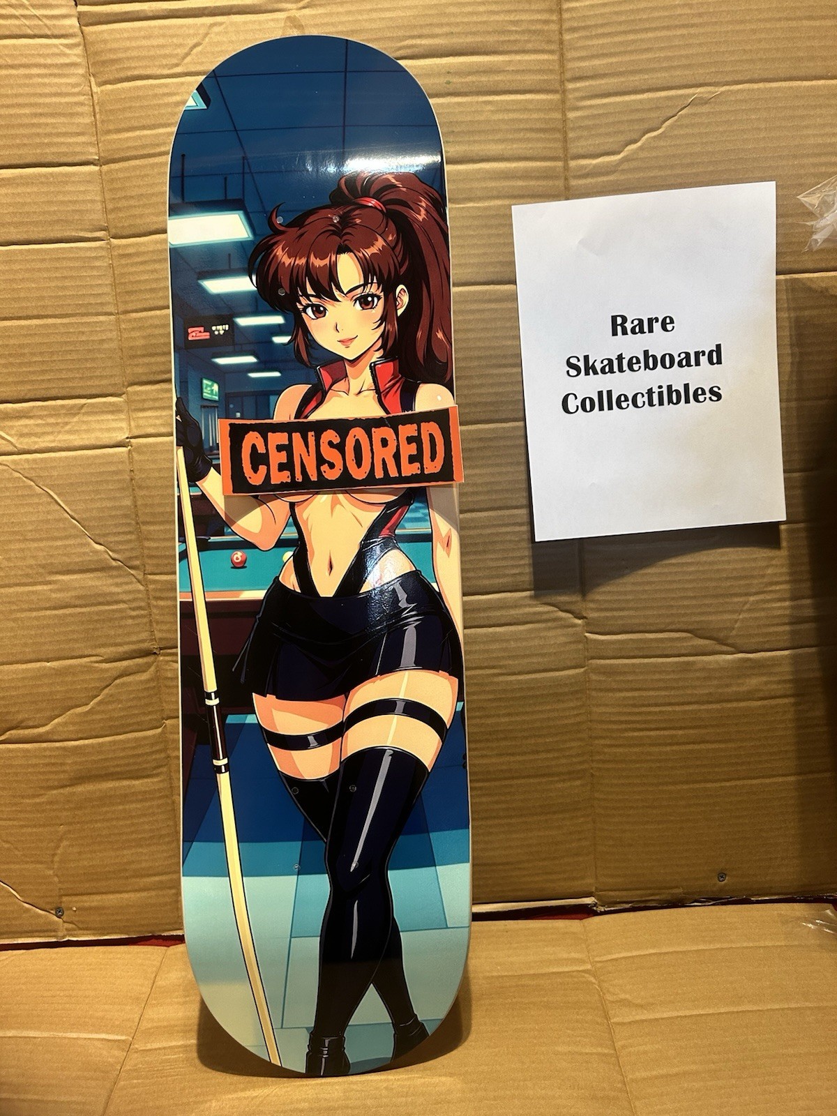 Very RARE KAZUMI - Pool Shark Japanese Import Deck. Not Hook