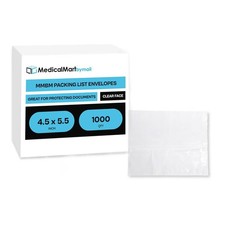 4.5"x5.5" Clear Packing List Envelopes Self Invoice Shipping Label Pouches 1000