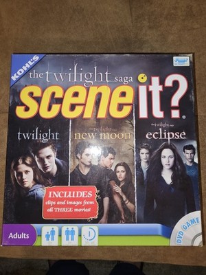 Twilight Saga: SCENE IT? Deluxe Twilight, New Moon, Eclipse NIB Sealed DVD Game