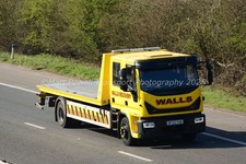 Truck Photo 12x8 - Iveco - Walls Recovery - BF23 YUW