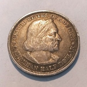 1893 Columbian Exposition 90% Silver Half Dollar Commemorative Uncirculated #88