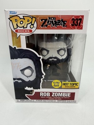 Funko Pop! Rocks Rob Zombie #337 Glows In The Dark Hot Topic Exclusive