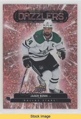 2022-23 Upper Deck Series 1 Dazzlers Pink Jamie Benn #DZ-47 READ 0w0f