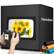 Glendan Light Box Photography, Portable Photo Studio Light Box, 16 x 16