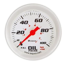 Equus 2-5/8 in Mechanical Oil Pressure Gauge
