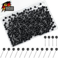 400 StüCk Pinnadeln Schwarz, Pinnnadeln Pinnwandnadeln Pinnwand Nadeln Pin Nadel