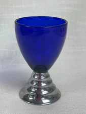  Antique Deco Chase" Blue Moon "Cordial  Design by Harry Laylon Cobalt & Chrome