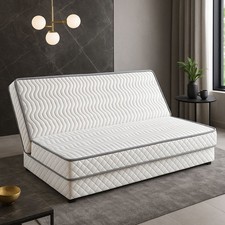 Matelas Très Ferme pour Clic Clac x 15 cm - Dim Assise 70 cm - 5 Zones de Confor