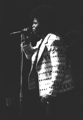 James Brown American singer during a concert on June 10 1972 Old Photo 4