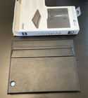 iPad 2,3+4  Generation Genuine REAL Black Leather Hard PortFolio Travel Case — photo 3