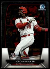 2023 Bowman Chrome Jordan Walker Rookie St. Louis Cardinals #18