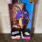 1998 #20704 LA Lakers Barbie Doll Mattel Los Angeles NBA Vintage Brand New