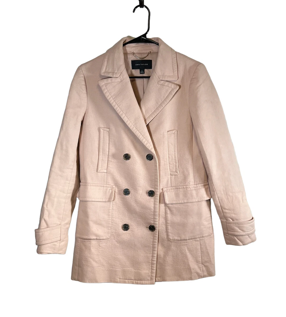 Cotton pea coat clearance womens