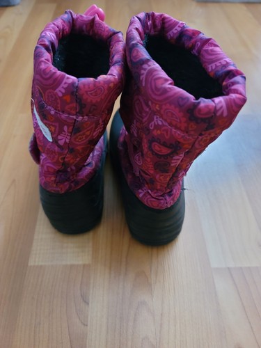 I Love You Kids Linda Winter Snow Boots Pink Toddler Girl Sz 11 Waterproof Warm - Picture 7 of 12