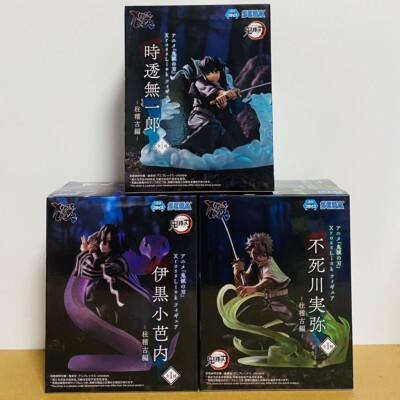 Demon slayer XrossLink Figure Obanai Iguro Muichiro Tokito & Sanemi Shinazugawa