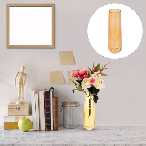 Glas Bouquet Vasen Klar Runde Vase Glas Zylinder Vasen Klar Boden Vase - Bild 6 von 12