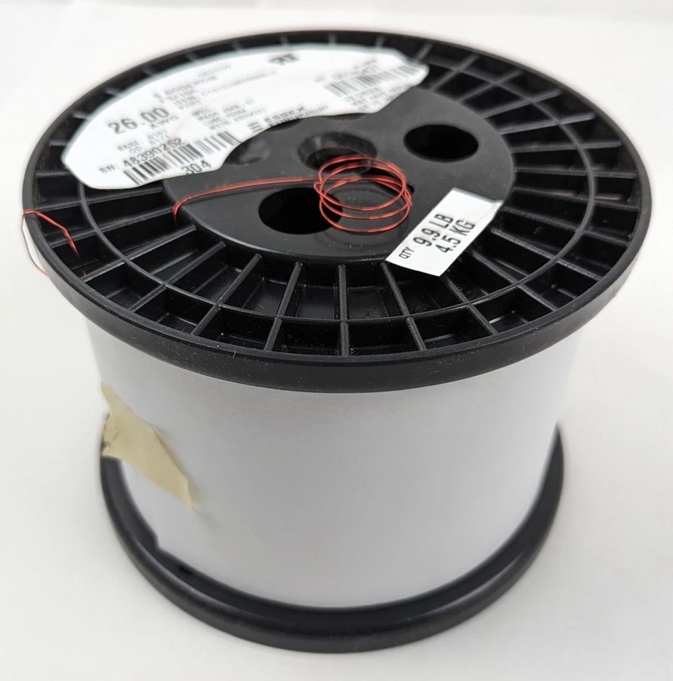 Essex Magnet Wire C141XX00260001A Red 26AWG Soderon FS/155 9.9lbs NEW - Image 4 of 4
