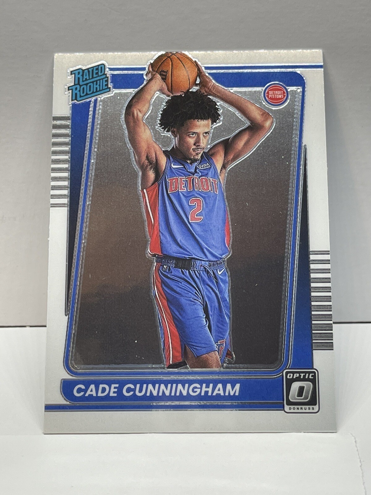 Cade Cunningham 2021-2022 Panini Donruss Optic Rated Rookie Card #161