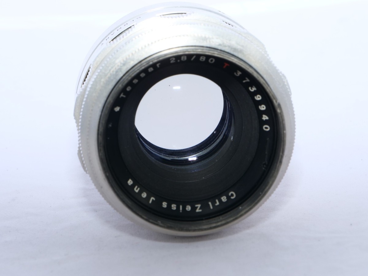 その他 Carl Zeiss C.Z. Jena Tessar 80mm F2.8 Vintage Carl Zeiss Jena Tessar 80mm f2.8 telephoto Lens for