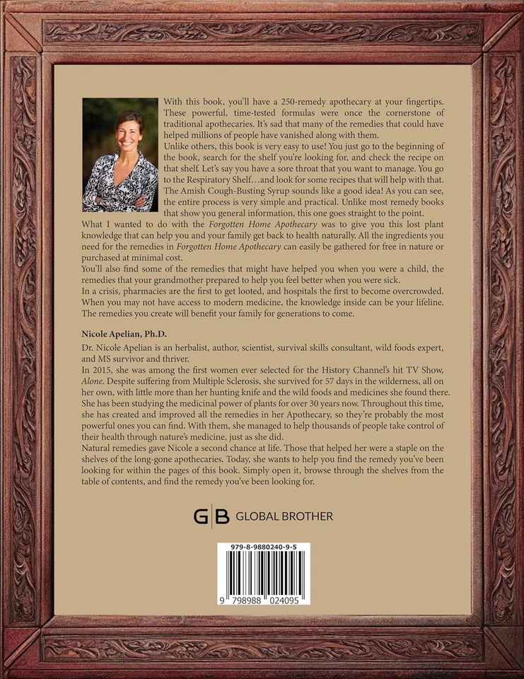 Forgotten Home Apothecary (paperback with color pictures) - Image 2 of 4