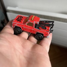 Majorette Vintage - 4x4 Dépanneuse Rouge Pub Elf - 1/62ème - No 201