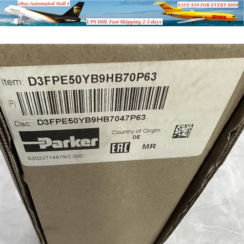 D3FPE50YB9HB70P63 Parker servo proportional directional valve Fast shipping