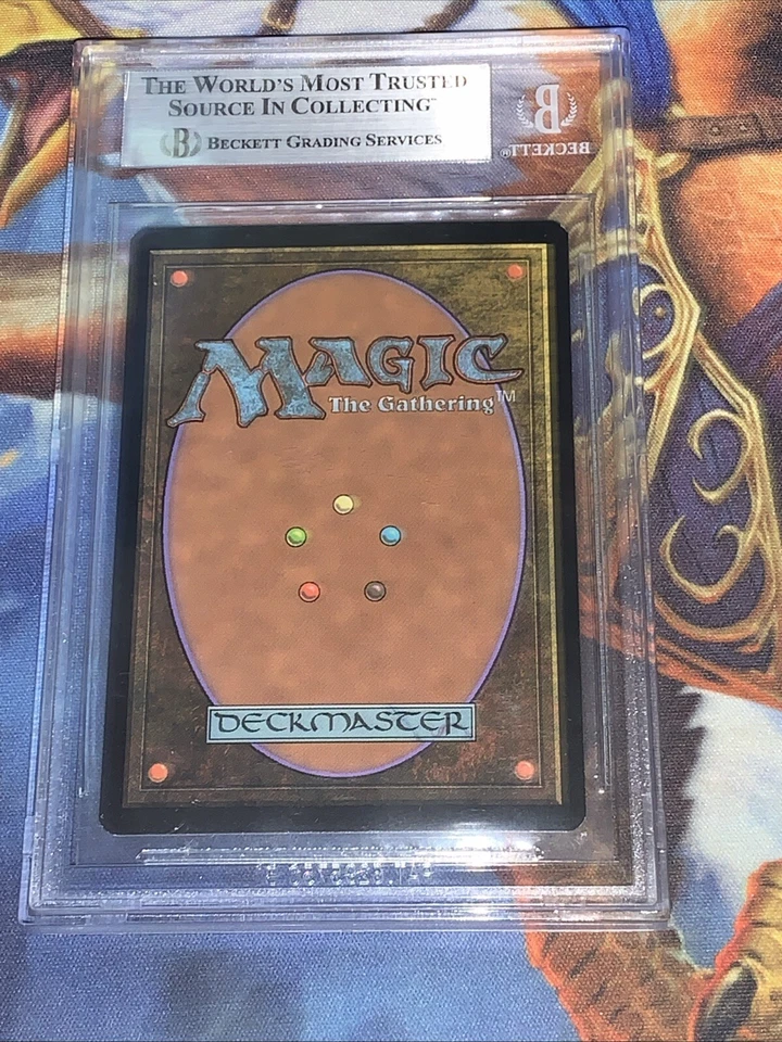 2001 MTG Underground River 350 Core Set: 7th Edition Foil Rare BGS Mint 9 - Image 4 of 4