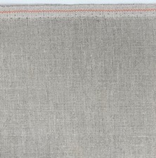 Cross Stitch 28 count 100 linen Zweigart Natural Raw Cashel neutral grey brown