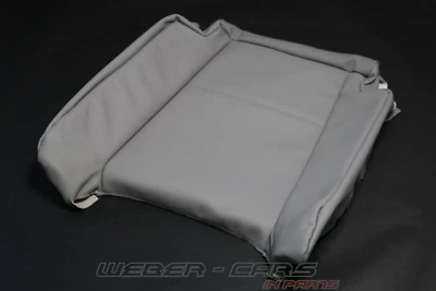 Housse De Siège Confort Avant Gauche En Cuir NEVADA GRIS NEUF OEM BMW X5 E70 - Photo 1/4
