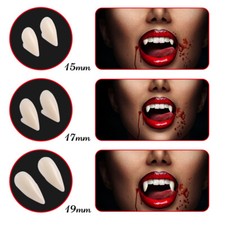 US Halloween Scary Party Cosplay Vampire Fangs Werewolf Teeth Dress Costume Gift
