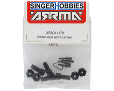 ARRMA ARA311178 Front  Rear Wheel Hub Assembly Set Granite/Typhon Grom HH