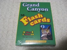 Vintage Grand Canyon National Park Arizona Souvenir Flash Cards NEW 