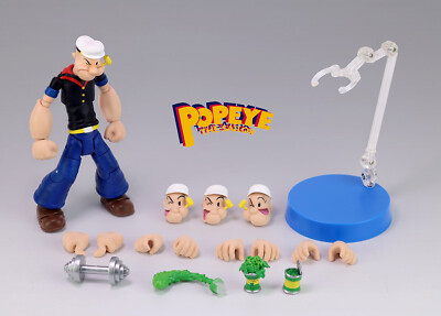 Popeye The Sailor Action Figure Model Statue Toy Ornament Collectible Figurine