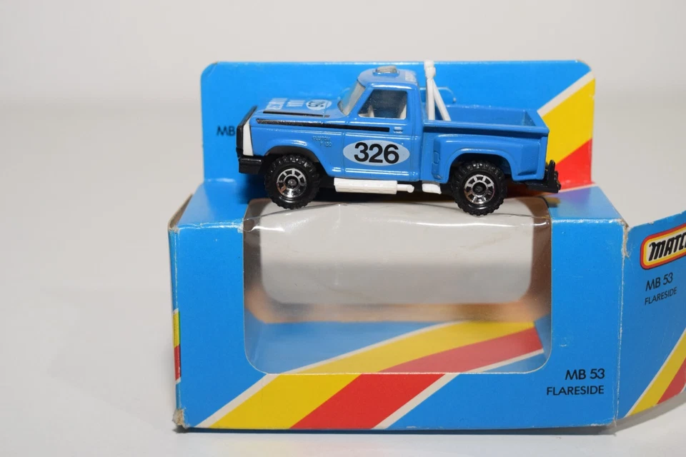 A94 1:64 3 ZOLL MATCHBOX LESNEY MB53 MB 53 MB-53 FORD CUSTOM F150 FLARESIDE MIB - Bild 2 von 4