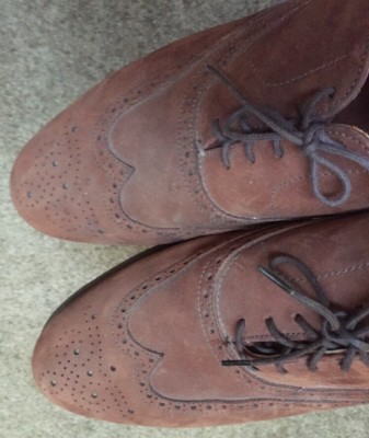 Virginia Highlands Men\'s Brown Leather Oxford Handcrafted Vibram Shoes US Size 9 VIRGINIA HIGHLANDS BROWN LEATHER oxford SHOES men 13 M  main image 3