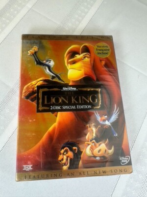 Lion King Platinum Edition Dvd Lion King 2 dvd Sealed Classic Family Gift Idea