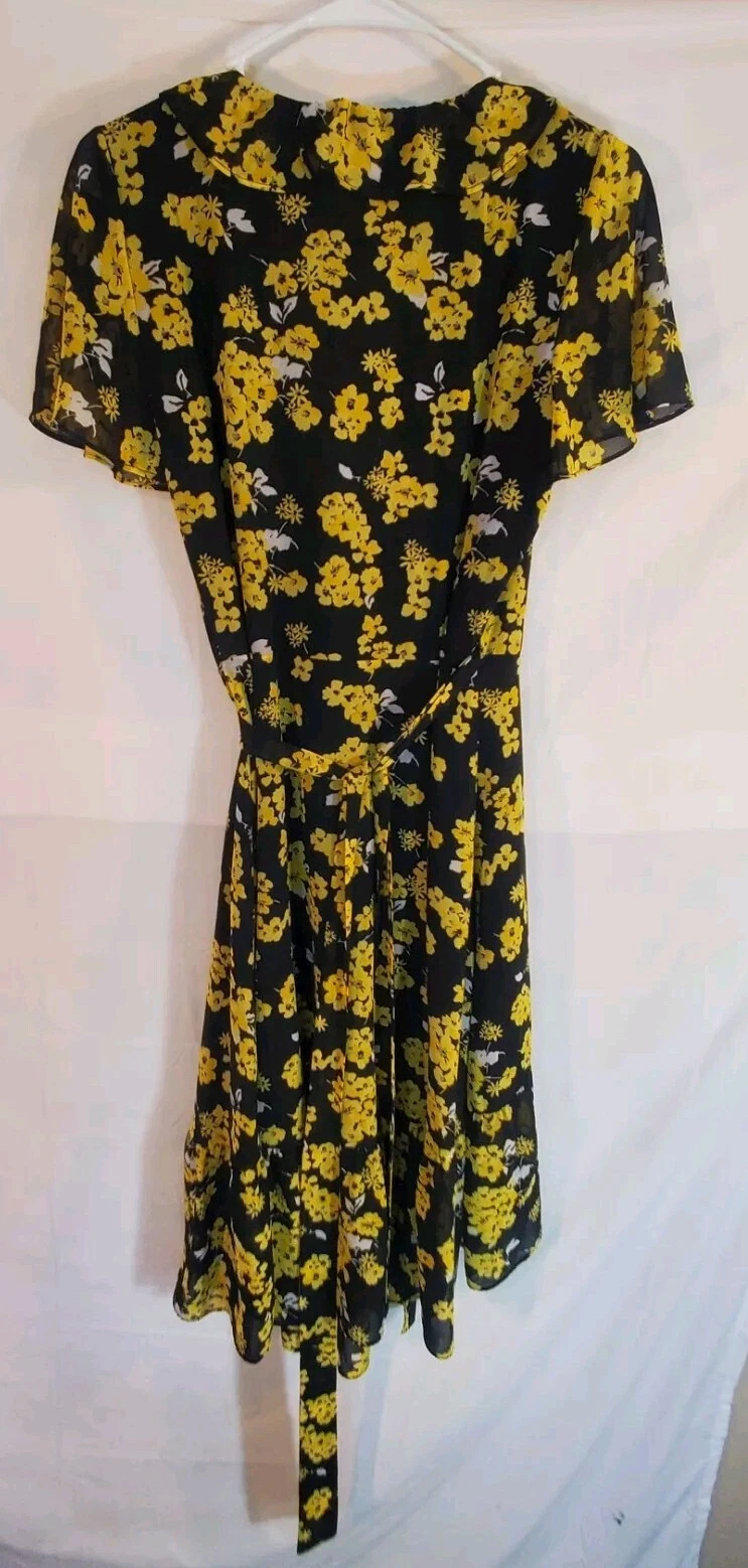 Abito donna Michael Kors taglia small floreale avvolgente