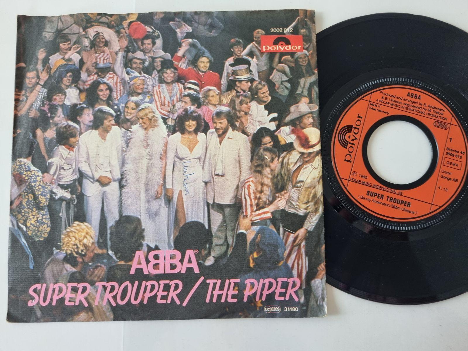 7"" Single ABBA - Super trouper Vinyl Germany