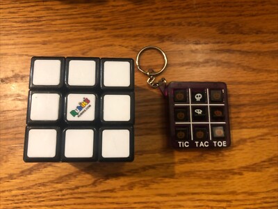 Rubix Cube And Tic TAC Toe Lot