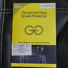 JETech Screen Protector for Nintendo Switch OLED 2021 Tempered Glass Film 2-Pack