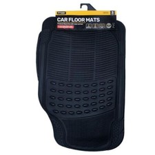 3PC Car Floor Mat Set Includes 2 Front Mat 70x46cm and 1 Rear Mat 44cx130cm
