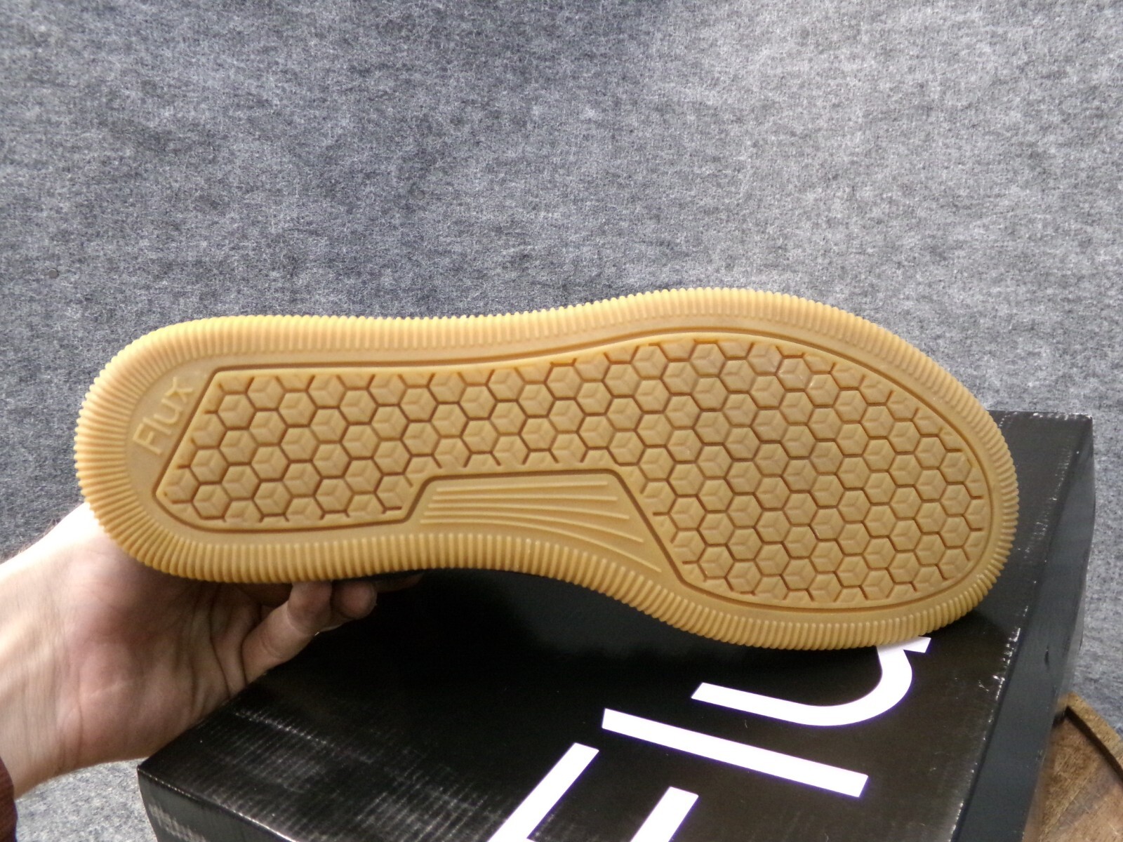 Flux Adapt High Top Trainer Black Gum Men Size 10 Barefoot Athletic Lifting Shoe