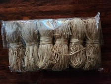 Natural Raffia Paper 300G 6 Pack Crafting Art Supplies Ribbon