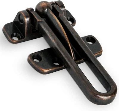 Jack N Drill Swing Bar Door Latch Guard 2 Pack Oil Rubbed Bronze - Image 1 of 4