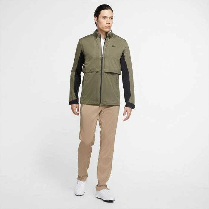 Nike HyperShield Rapid Adapt Golf Jacket CK6156 222 Green Black