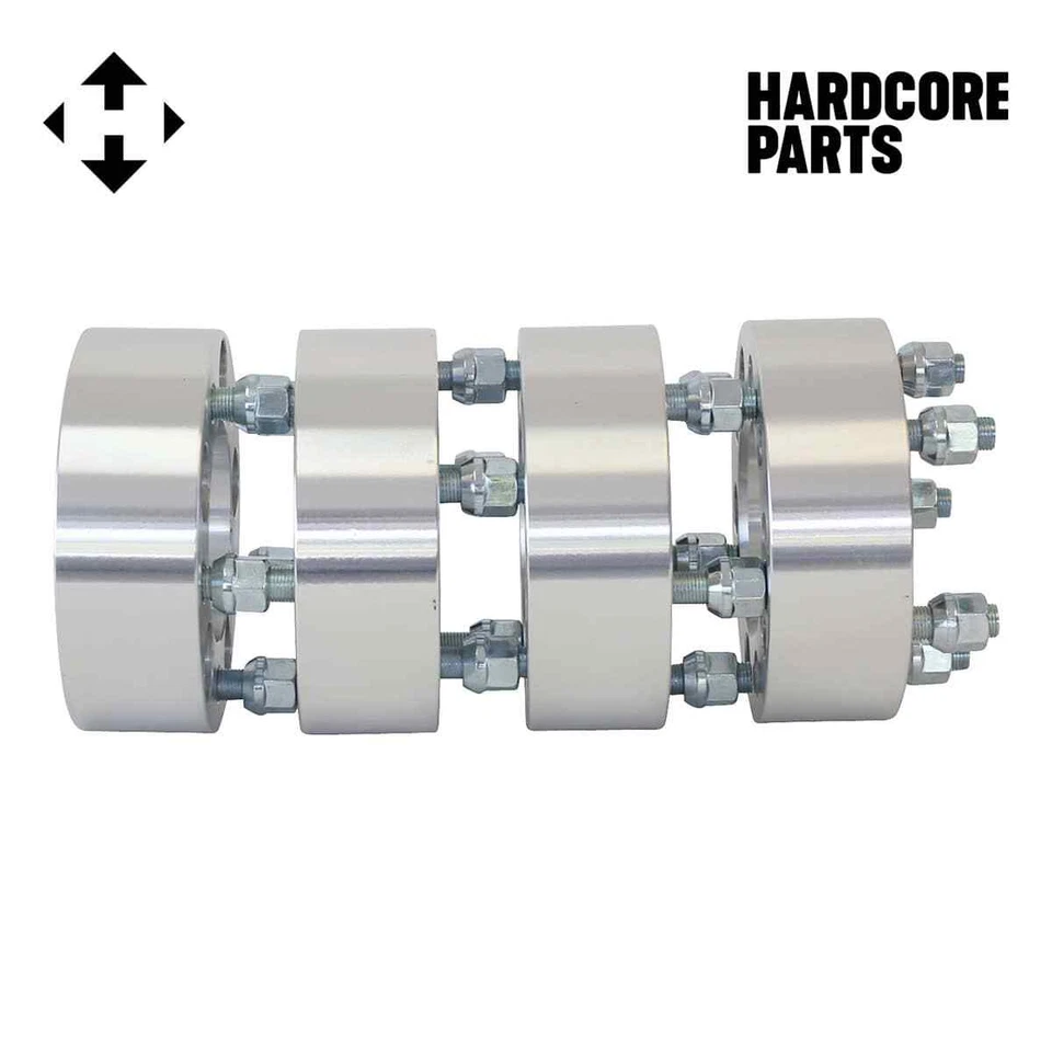 Adaptadores espaciadores de rueda Jeep de 2" de 4 piezas para: KJ, KK, ZJ, MJ, TJ, YJ, XJ | 5x4,5 Foto 3 de 4