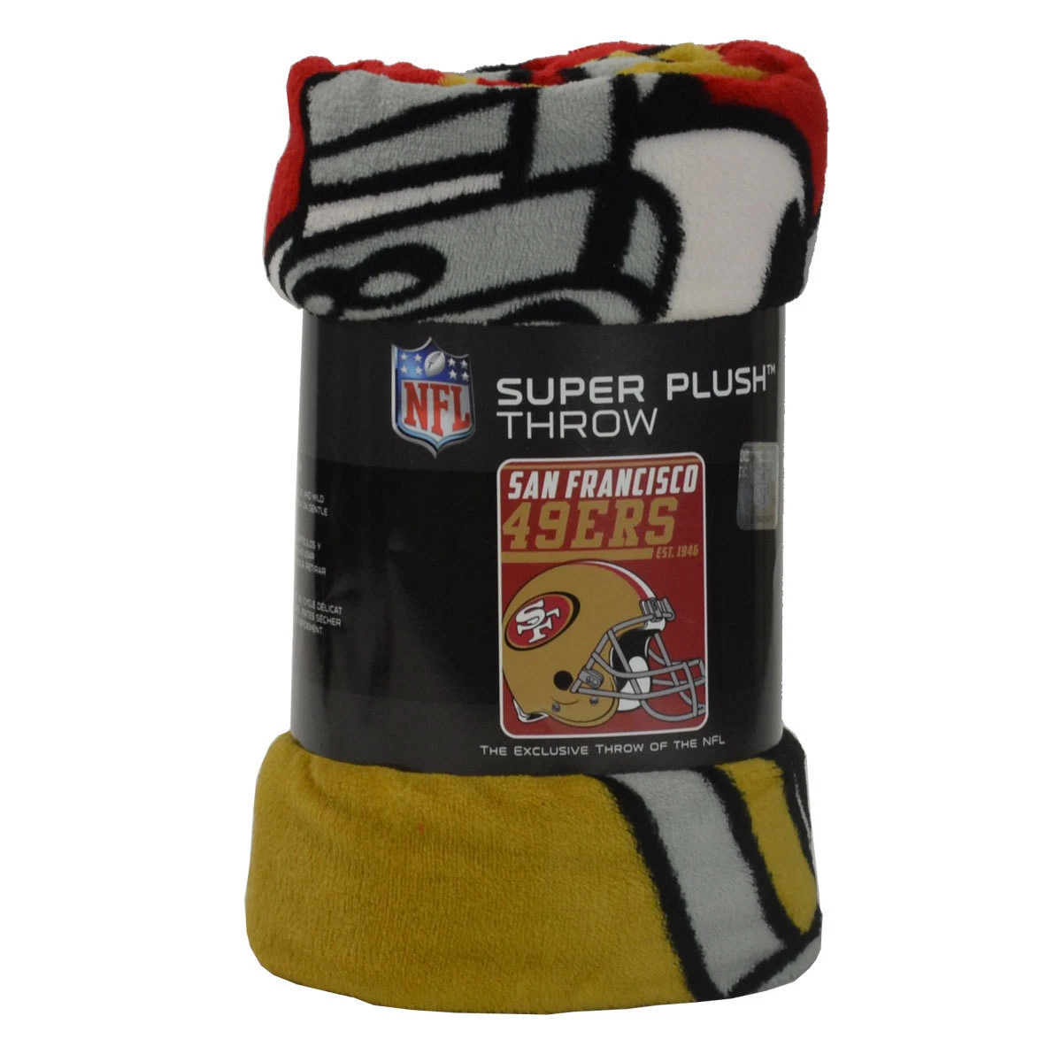 Pick Your Team Dash Micro Raschel Throw Blanket